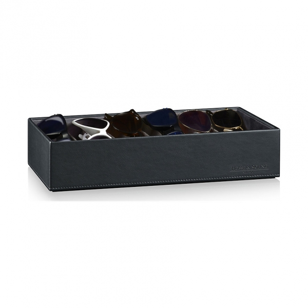 Box für 6 Sonnenbrillen - Schwarz
